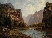 Albert Bierstadt Gates of the Yosemite oil painting